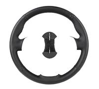 Coprivolante per auto Per Isuzu D-Max MU-X 2013-2020 Holden per Colorado AU 2012-2019 Accessori per auto Coprivolante in pelle nera personalizzato(Black black thread)