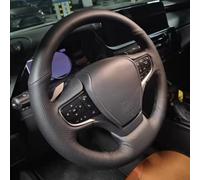 Coprivolante Per Auto Per Lexus ES ES200 ES300 NX NX350 UX UX260h RX RX450 Coprivolante Intrecciato In Per Vera Pelle Cucito A Mano Morbido Coprivolante(Orange Thread)