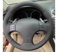 Coprivolante Per Auto Per Lexus IS IS250 IS250C IS300 IS300C IS350 IS350C F Per Sport Personalizzazione Sportiva Coprivolante In Microfibra E Pelle Morbido Coprivolante(Blue Thread)