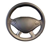 Coprivolante Per Auto Per Mercedes Per Benz W639 Per Viano Per Vito Valente 2010-2015 Coprivolante Per Auto In Similpelle Nera Copertura Volante(White Thread)