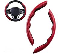 Coprivolante per auto per stemma Per Fiat Fiorino Aegea Argo Viaggio Copertura antiscivolo segmentata resistente(D-red)