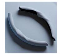 Coprivolante Per Auto Per Tesla Huan New Per Model 3 Coprivolante Con Fibbia Per Accessori Interni Modificati Ultrasottili E Assorbenti Per Il Sudore(Blue)