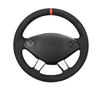 Coprivolante Per Auto Per W639 Per Viano Per Vito 2010-2015 Per Valente 2012-2015 Accessori Per Auto Protettore Volante Auto(White Thread)