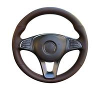 Coprivolante per auto Personalizzare la Copertura del Volante Dell'automobile Per C200L E63 E300 E320 Per GLK GLC260 Per GLA Accessori Per Interni Auto Sterzo Wrap