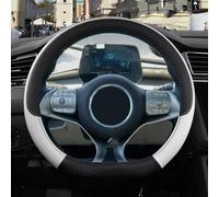Coprivolante Per Auto Sportiva In Microfibra Antiscivolo Per BYD Per Dolphin Seal Atto3 Per Tang Per Yuan Per Plus Accessorio(White4)