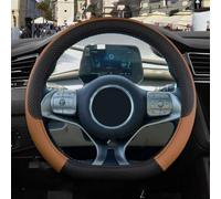 Coprivolante Per Auto Sportiva In Microfibra Antiscivolo Per BYD Per Dolphin Seal Atto3 Per Tang Per Yuan Per Plus Accessorio(Brown6)