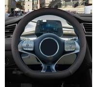 Coprivolante Per Auto Sportiva In Microfibra Antiscivolo Per BYD Per Dolphin Seal Atto3 Per Tang Per Yuan Per Plus Accessorio(Black1)