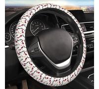 Coprivolante per auto, unisex, 38 cm, elastico, elasticizzato, con scarpe con tacco alto, stampa carina, accessori per auto, decorazione per auto, SUV, berlina, furgoni, camion