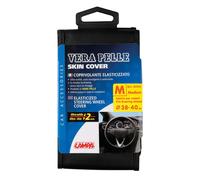 Skin-Cover, coprivolante elasticizzato in vera pelle - M - Ã 38/40 cm
