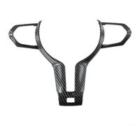 Coprivolante per BMW F Chassis ABS carbonio incluso F22 F30 F32 per F10 F12 F15 con robusto ed elegante motivo a trama diagonale (tipo B)