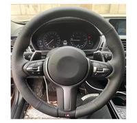 Coprivolante Per BMW Per M Per Sport F06 F10 F15 F16 F20 F21 F25 F30 F32gt F80 F82 Per X1 Per X3 Per X5 Coprivolante Auto In Microfibra E Pelle Fai Da Te(Gray Thread)