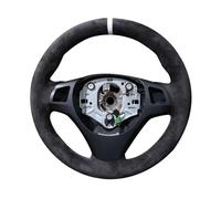 Coprivolante Per BMW Per M Per Sport Per M3 E90 E91 E92 E93 E87 E81 E82 E88 Per X1 E84 Coprivolante Per Auto In Pelle Scamosciata Antiscivolo(Light Blue Thread)