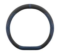 Coprivolante Per BYD Per La Canzone Plus Per Pro Max Dmi Ev 2022-2025 Accessori Di Copertura Del Volante In Pelle Scamosciata Auto(Black Blue a7)