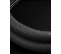 Coprivolante Per BYD Per La Canzone Plus Per Pro Max Dmi Ev 2022-2025 Accessori Di Copertura Del Volante In Pelle Scamosciata Auto(Black6)