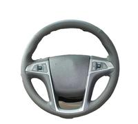 Coprivolante Per Chevrolet Per Equinox 2010 In Similpelle Nera(Gray thread)