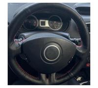 Coprivolante Per Clio 3 2005-2013 Per RS Coprivolante Per Auto Intrecciato Avvolgitore In Pelle Microfibra Volante(3 Colors)