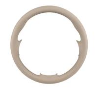 Coprivolante Per Fiat Per 500 2007-2015 500e 2014-2018 Per 500C 2014-2017 Coprivolante In Microfibra E Pelle Auto Copri Volante(BEIGE)