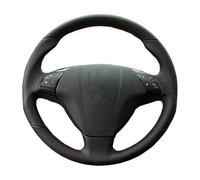 Coprivolante Per Fiat Per Bravo Per Doblo Per Opel Per Combo Per Grande Per Punto Per Linea Per Qubo Rivestimento Dello Sterzo In Pelle Volante(Grigio)