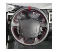 Coprivolante Per Fiat Per Ducato 2006-2011 2012 2013 2014 2015 2016 2017 2018 2019 Rivestimento Volante Dell'auto In Pelle Traforata Auto Copri Volante