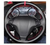 Coprivolante Per Fiat Per Punto Per Bravo Per Linea Per Qubo Per Doblo Per Grande Coprisedile Similpelle Antiscivolo Accessori Auto Coprivolante Auto Copri(Black Thread)