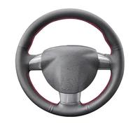 Coprivolante Per Ford Per Focus 2 2008 2009 2010 2011 Coprivolante cucito a mano Copri Volante per Auto(BIANCO)