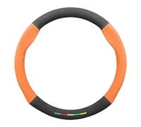 Coprivolante Per Ford Per Mondeo Per Focus Per Raptor Per Puma Per Edge Per Explorer Coprivolante Antiscivolo Pelle Scamosciata Per Auto(O Orange)