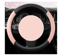 Coprivolante Per Golf Per BMW Per VW Coprivolante Per Auto 38 Cm Coprivolante In Microfibra PU Pelle Custodia Per 15 Pollici(LIGHTPINK O SHAPE)