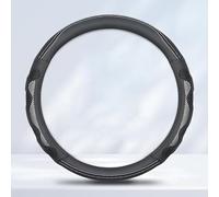 Coprivolante Per JAGUAR F-PACE 2016-2023 2024 2025, Coprivolante Per Auto Traspirante, Protezione Cover Volante Auto, Antiscivolo Durevole Assorbe Il Sudore E Traspirante,B-Black+White-O