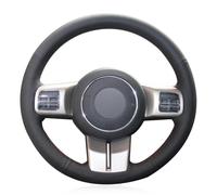 Coprivolante per Jeep Wrangler 2011-2017 Coprivolante Auto Protettore del Volante,Blue Line