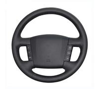 Coprivolante Per Kia Per Mohave Per Borrego 2008 Coprivolante Auto In Similpelle Nera Comodo Cucito Mano Fai Da Te Copri Volante Auto(Blue Thread)
