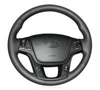 Coprivolante per KIA Sorento 2009-2014 Coprivolante Auto Protettore del Volante,Red Line