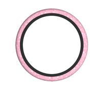 Coprivolante per la sensibilizzazione sul cancro al seno, per donne e uomini, graziosi accessori per auto, materiale durevole, antiscivolo, universale, adatto alla maggior parte dei veicoli.