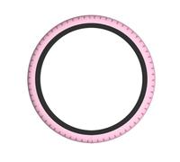 Coprivolante per la sensibilizzazione sul cancro al seno, per donne e uomini, graziosi accessori per auto, materiale durevole, antiscivolo, universale, adatto alla maggior parte dei veicoli.