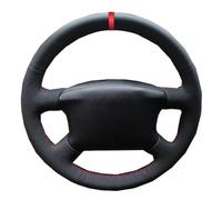 Coprivolante Per Passat B5 1996-2005 Per Golf 4 1998-2004 Coprivolante Auto In Pelle PU Copri Volante(Gray Thread)