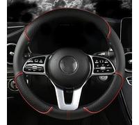 Coprivolante per Renault Austral E-Tech Hybrid Esprit Alpine SUV 2022-2025 | Protezione Volante Auto Pelle Nera Antiscivolo Accessori Interni Sportivo Universale Traspirante Durevole 38 cm Ergonomico