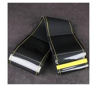 Coprivolante Per Ruote Universali Da 38 Cm Per Coprivolante Auto In Fibra Di Carbonio Nero Marrone Di Lusso Alla Moda E Durevole Cucito A Mano(Yellow)