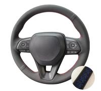 Coprivolante Per Toyota per Avalon per Crown 2019 Coprivolante in similpelle nera(Blu)