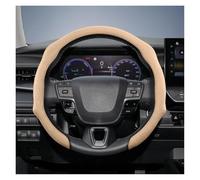 Coprivolante Per Toyota Per Yaris Per Corolla Per Rav4 Per Prius 30 E150 Coprivolante In Pelle Scamosciata Con Chiusura A Scatto Antiscivolo Resistente(Light Yellow)