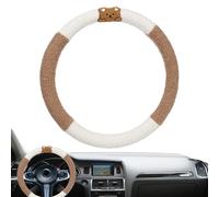 Coprivolante per Uomini,Decorazione Per Volante Da 38 Centimetri | Rivestimenti Per Volante Auto Con Motivo Animale,Per Decorazione Uomini e Donne Camion Inverno Clima Freddo Interni