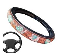 Coprivolante per uomo, decorazione interna per auto, design retrò, design occidentale, resistente all'usura, traspirante, per auto, camion, SUV, modello estivo robusto per lunghe distanze