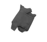 Coprivolante Per VW Per Crafter 2006-2016 Rivestimento Interno Pelle Scamosciata Per Volante Auto(0.7mm Black)