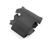 Coprivolante Per VW Per Crafter 2006-2016 Rivestimento Interno Pelle Scamosciata Per Volante Auto(1.2mm Black)