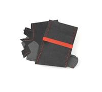 Coprivolante Per VW Per Crafter 2006-2016 Rivestimento Interno Pelle Scamosciata Per Volante Auto(No hole red bar)