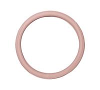 Coprivolante Perforato In Pelle PU Resistente Con Fodera Antiscivolo Adatto Per Diametri Da 14,5 A 15 Pollici Coprivolanti Guscio(Pink)