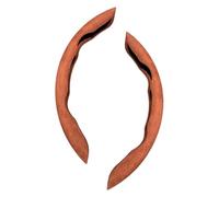 Coprivolante Scamosciato per Chevrolet Captiva (C100 C140 2006-2018),Protezione Segmentata Antiscivolo,Grip Peluche Caldo,Accessori Auto Interni Inverno,Brown