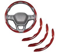 Coprivolante Segmentato in Fibra di Carbonio per MG ZS GT HS RX5 MG5 MG6, 3 Pezzi, Interni Confortevoli,C