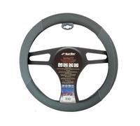 Coprivolante SHAMMY GREY Ecopelle Scamosciata Nero/Cucit. Grigia Ø37-39 S.Racing