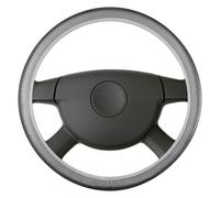 Walser coprivolante Auto Soft Grip, coprivolante Auto, coprivolante Auto Cavo, Protezione Volante Auto Nero/Grigio