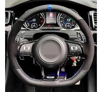 Coprivolante Su Misura Copertura Del Volante Dell'automobile Cucito A Mano Treccia Per VW Per Golf 7 Per GTI Per Golf MK7 Per Polo Per Scirocco 2015 2016 Volante Protezione Copri (Colore : Style 2)