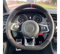 Coprivolante Su Misura Copertura Del Volante Dell'automobile Cucito A Mano Treccia Per VW Per Golf 7 Per GTI Per Golf MK7 Per Polo Per Scirocco 2015 2016 Volante Protezione Copri ( Colore : Style 4 )